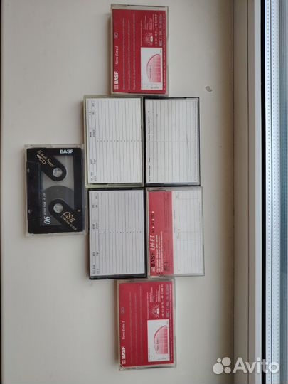 Аудиокассеты Basf набор Лот №7