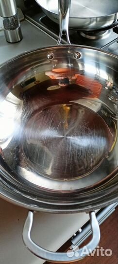 Сковорода стальная вок Forester