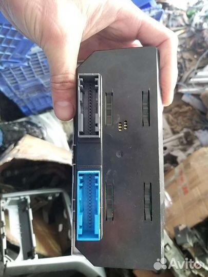 Блок управления печкой опель