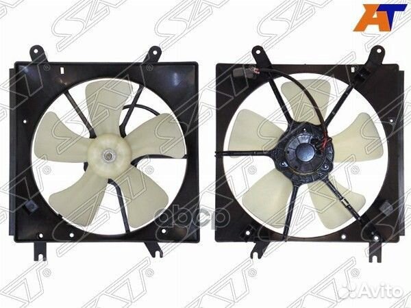 Диффузор радиатора в сборе honda CR-V 95-01 ST