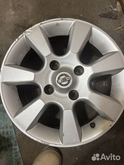 Литые диски r15 на nissan