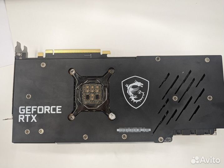 Видеокарта MSI Geforce RTX 3080TI Gaming x trio 12