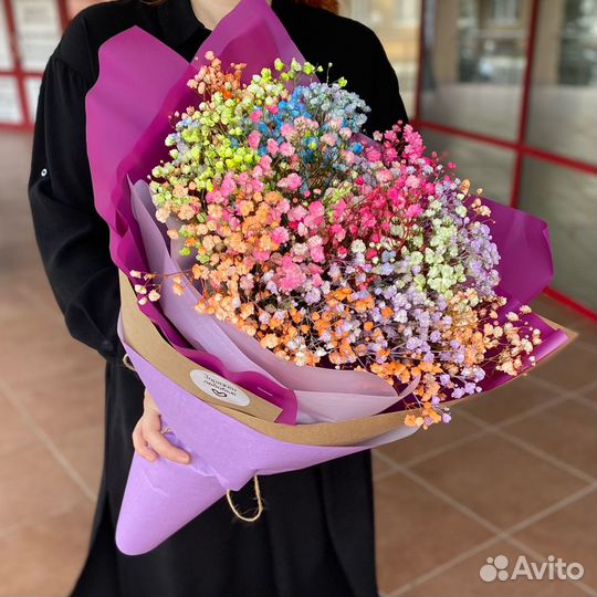 Букет из гипсофилы