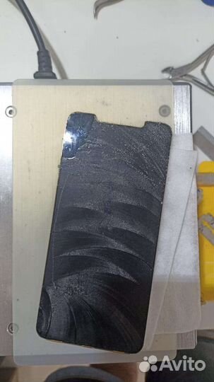 Дисплей для iPhone 6S + тачскрин белый с рамкой