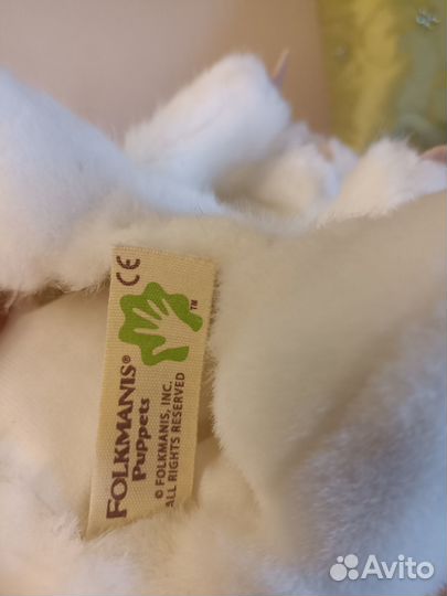 Игрушка мышка, крыса Folkmanis кукольный театр