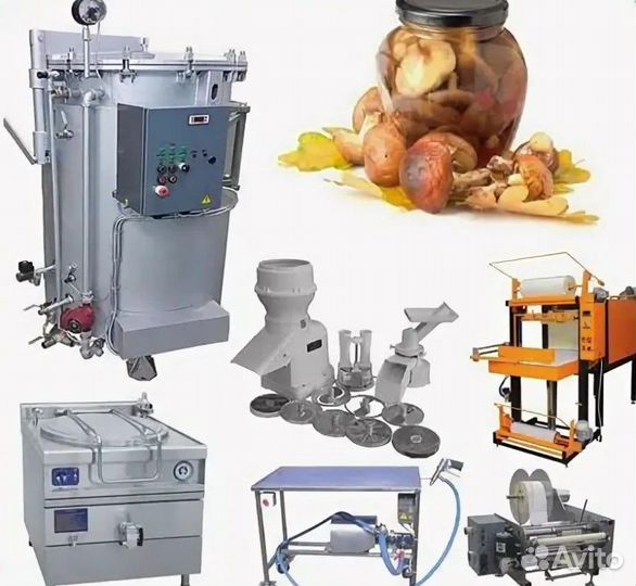 Линия для консервирования грибов