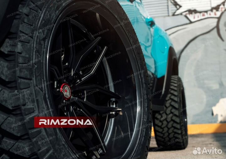 Кованые диски R20 на Ford Raptor F450