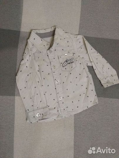 Рубашки на мальчика 86-92 KIK (Германия)