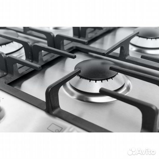 Варочная панель газовая Miele KM 2010 G, нержавеющая сталь