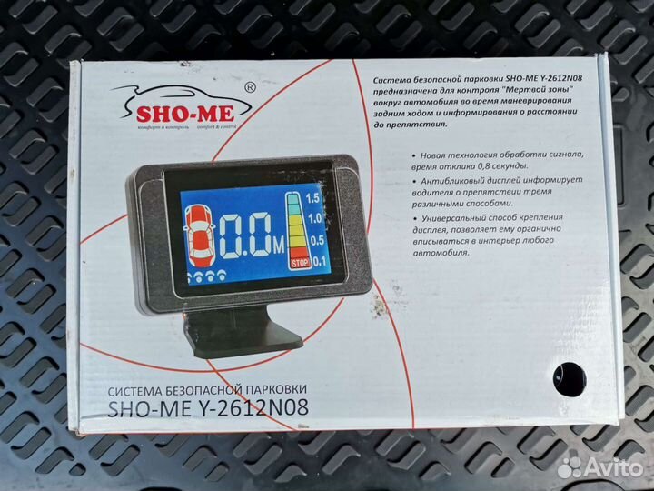 Парктроник 8 датчиков SHO-ME Y2612N08