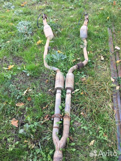 Сстема выхлопа на мерседес 210 1999г