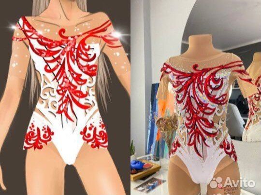 Пошив купальников для художественной гимнастики