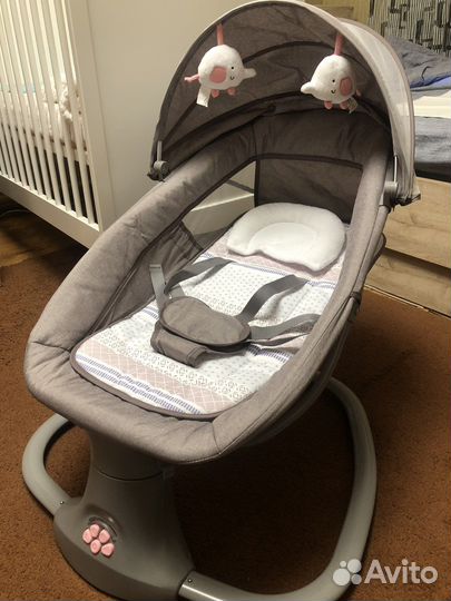 Электрокачели шезлонг для детей