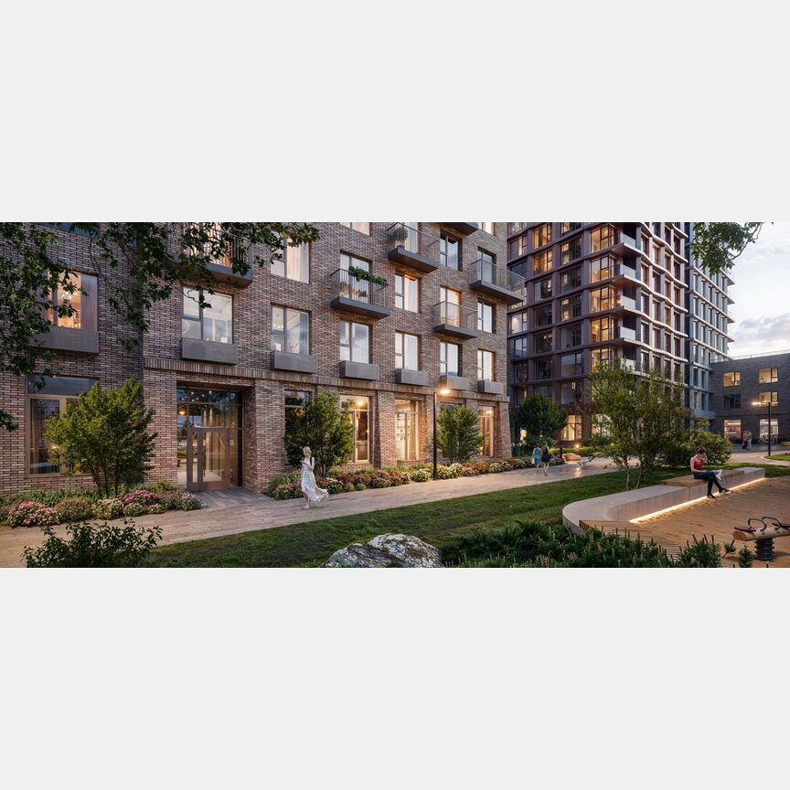 2-к. квартира, 57,1 м², 5/15 эт.