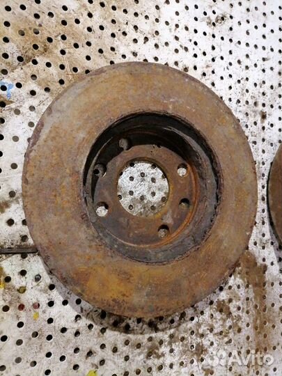 Диски тормозные передние Zaz Chance