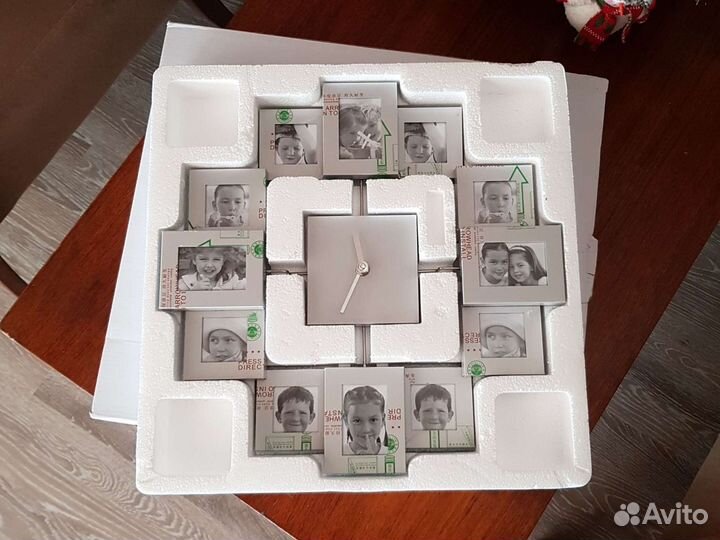 Часы Фоторамка новые Италия