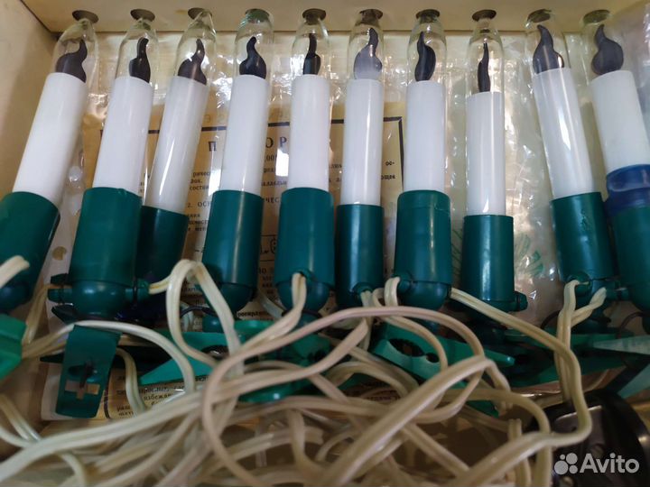 СССР ёлочная гирлянда Сюрприз Львов 76г