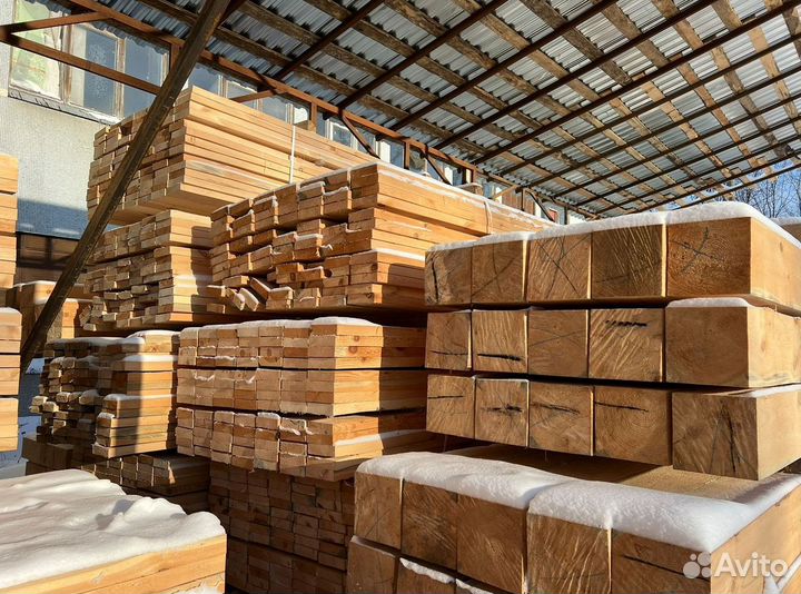 Доска обрезная 50х100х6000мм с доставкой