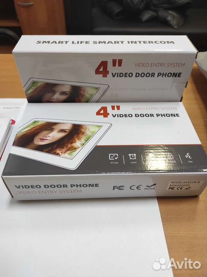 Видеодомофон новый