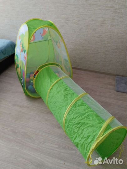 Детская палатка новая+шарики
