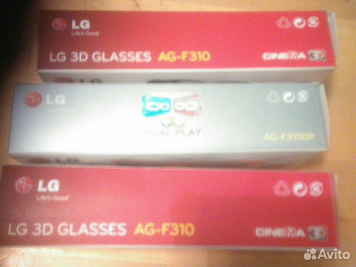 3 D очки samsung и lg