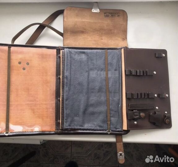 Планшет офицерский новый кожаный