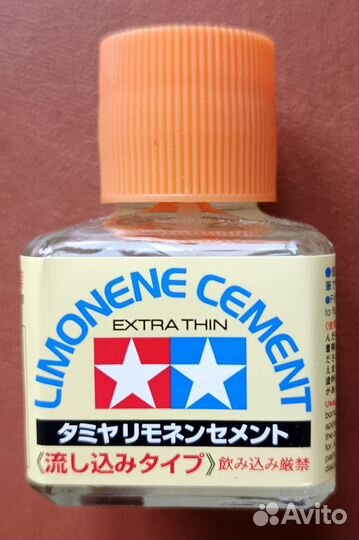 Клей tamiya с запахом лимона