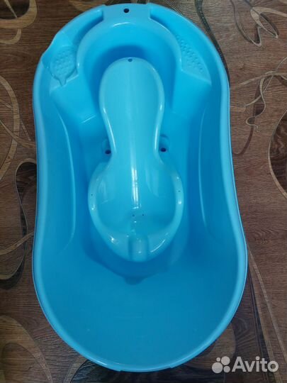 Ванночка с горкой детская