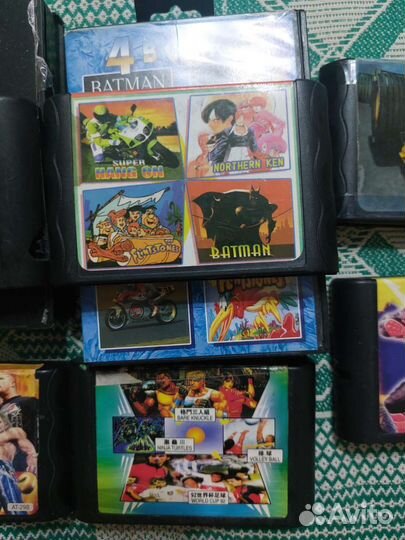 Картриджи для sega mega drive 2