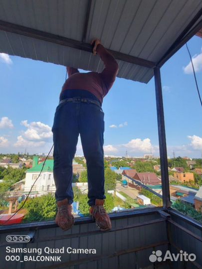 Остекление балконов и лоджий под ключ