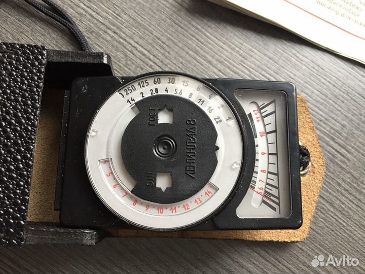 Ленинград 8, фотоэкспонометр