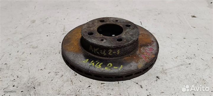 Диск тормозной вентилируемый передний Hyundai Acc