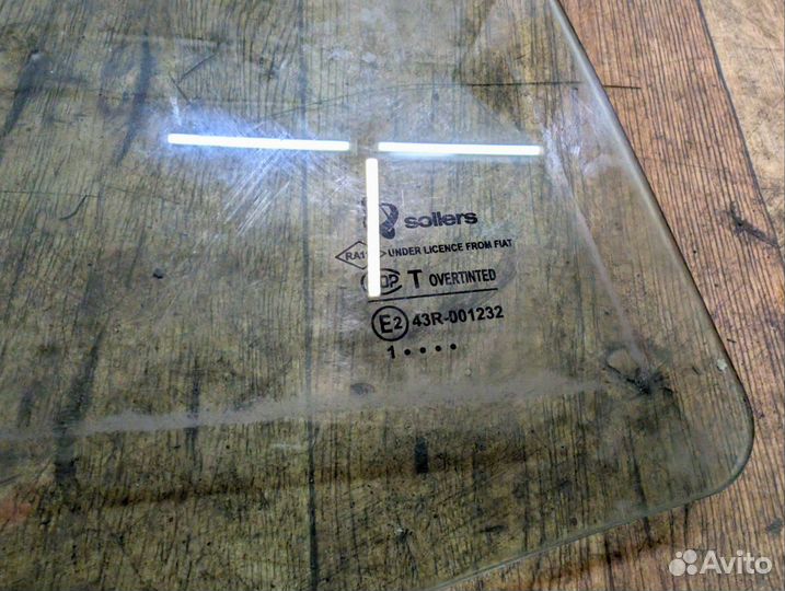 Стекло заднее правое Fiat Albea 2002-2012