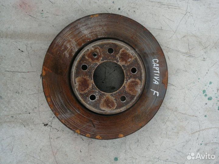 Диск тормозной передний Chevrolet Captiva C100