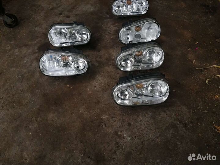 Фара Фольксваген Гольф 4 / Volkswagen Golf 4 с тум