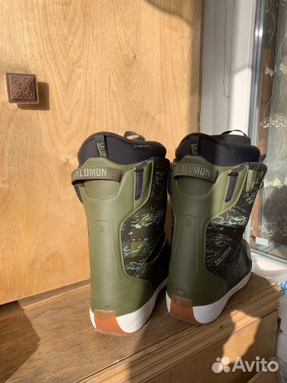 Сноубордические ботинки salomon 44