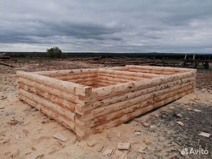 Сруб для бани