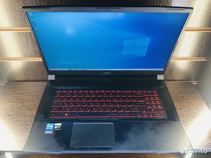 Ноутбук msi gf76 katana 11sc