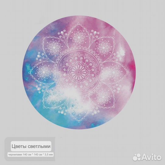 Коврик для пилатеса, фитнеса, йоги