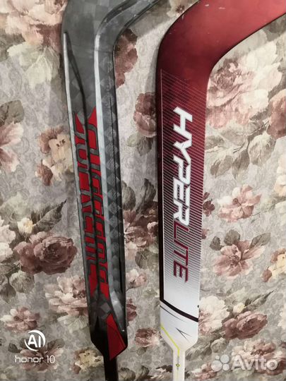 Хоккейные вратарские клюшки Bauer hyper и match
