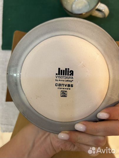 Чашка с блюдцем canvas collection julia vysotskaya