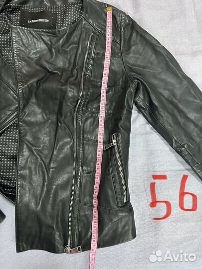 Кожаная куртка женская 48 размер