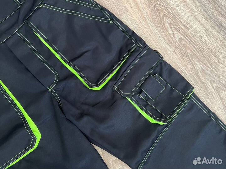 Полукомбинезон черный. Спецодежда