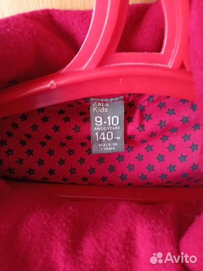 Пальто для девочки zara
