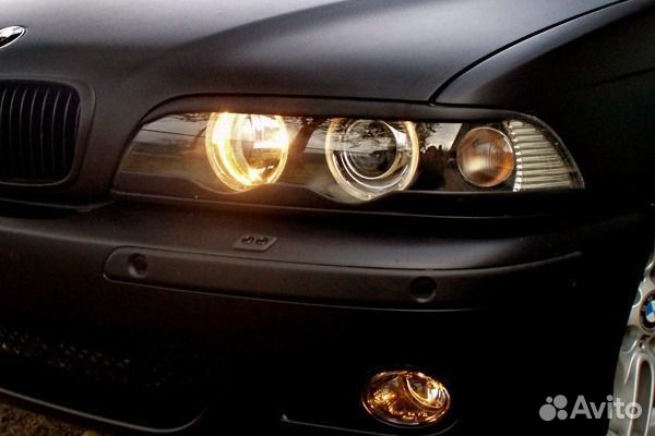 Реснички на фары BMW E39 нижние