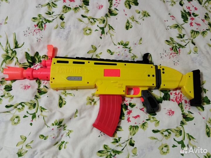 Бластер nerf fortnite