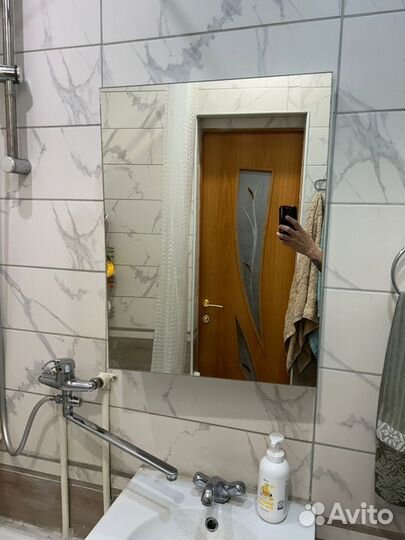 Ванна, раковина, зеркало в ванную