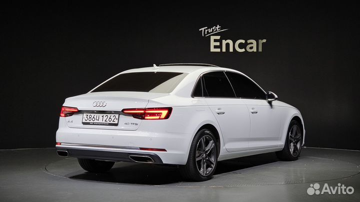 Audi A4 2.0 AMT, 2019, 43 600 км