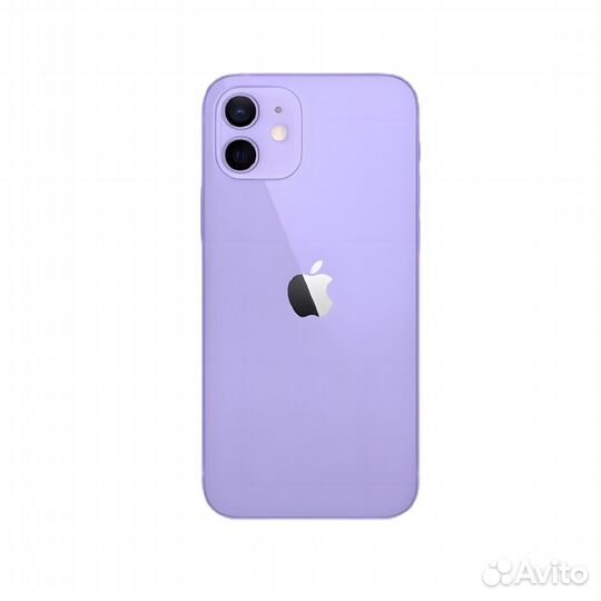 Корпус для iPhone 12 (Ростест) (фиолетовый) OEM