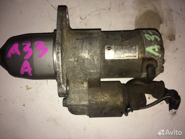 Стартер Nissan VQ20, VQ25, VQ30